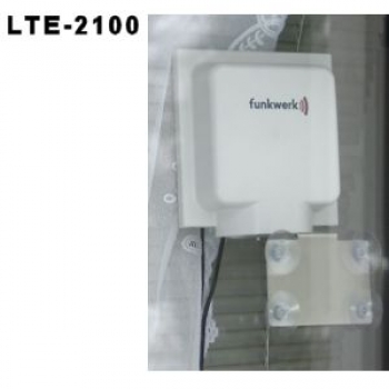 Novero Dabendorf LTE-2100 MIMO Hochleistungsantenne für LTE-2100 + 3G inkl. Fensterhalterung mit 2 x 8 dBi Gewinn für den Asus 4G-AC55U