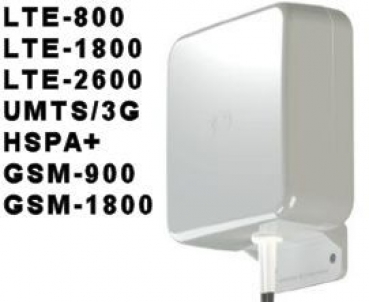 SPECIAL: LTE MIMO Universal High Gain 2 x 9 dBi inkl. 5 m Kabel: Breitband-MIMO-Hochleistungsantenne für ZTE MF90